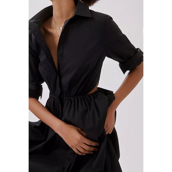 Anthropologie Sunday by Brooklyn Cut-Out Midi Dress size 3x - Picture 6 of 11